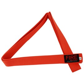 FIRE SPORTS® Cinta de Grado Judo Cinturón Deportivo Artes Marciales Naranja (5)