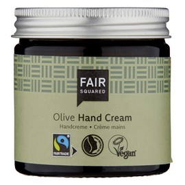 FAIR SQUARED Hand Cream Olive 50 ml Zero Waste Certified Natural Cosmetics