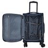 Travelers Club Swansea Carry-On Luggage, Navy Peony, 3 Piece Set