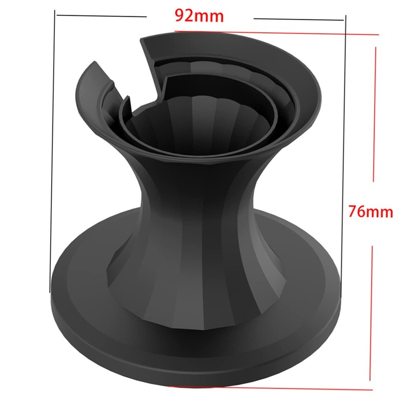 IWOWHERO Tabletop Speaker Holder for Mini Audio Stand with Cable