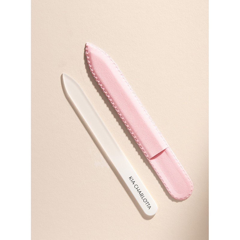 Kia-Charlotta, Vegan Glass Nail File, Made in Germany, Premium Quality,