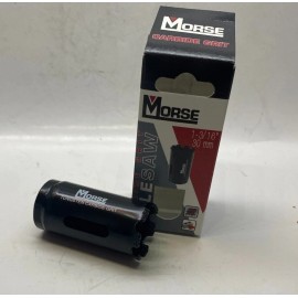 MORSE 1-3/16" / 30mm Carbide Grit Hole Saw (MHSG19) Hole Saw - Prepaid Shipping
