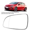 2PCS Outside Rear View Mirror Glass Left Right Self Adhesive