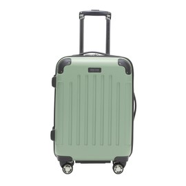 Kenneth Cole REACTION Renegade Luggage Expandable 8-Wheel Spinner Lightweight Hardside Suitcase, Seafoam, 20-Inch Carry On