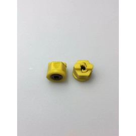 iRobot 2 x Roomba 400 Yellow Bushings Brush End Caps Bearings 405 4230 415 400 4210 440