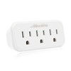 Maxxima 3 Grounded Multi Outlet Adapter Wall Plug - Outlet