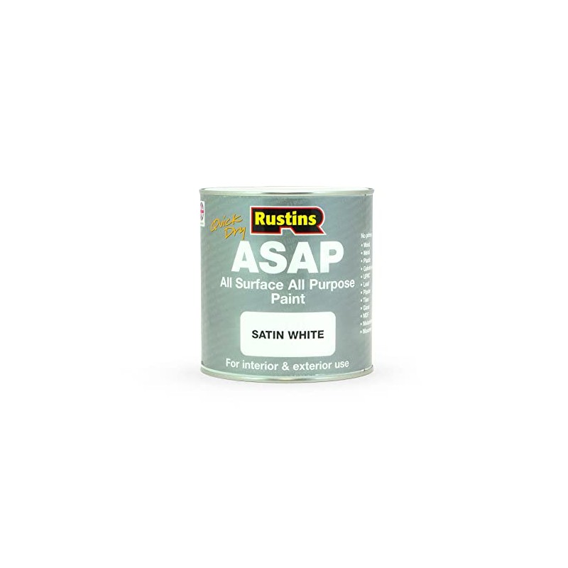 Rustins All Surface All Purpose Paint White 1L