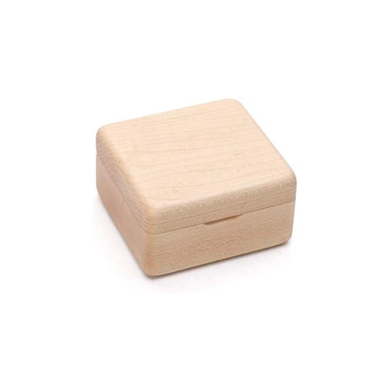 Mini Wooden Music Box 18 Note Wind Up Music Box