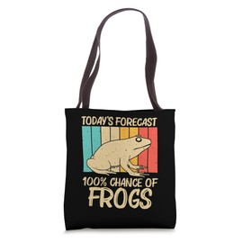 Cute Frog Design For Men Women Toad Catcher Pet Animal Lover Tote Bag