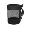 Golf Bag, Black, Abrasion Resistant, Portable, Washable, Reinforced Bottom, One