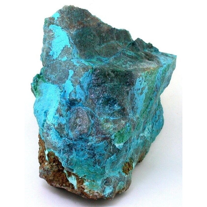 624 GRAM 22.1 OUNCE SPIDERWEB TURQUOISE SILICA QUARTZ CAB ROUGH