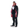 Underwraps Costumes Men's Reversible Vampire Magician Cape - 44", Black/Red,