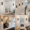 TPSHPTS Outdoor Wall Lights 4 Pack, 15" Up and Down
