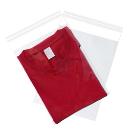 Tendwarm 100 Pcs 9x12 Inch shirt Bag Clear Self Seal Cellophane Plastic Bags for Clothes Party Wedding