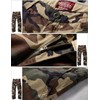 Match Men's Wild Cargo Pants #3357(Khaki camo,34)