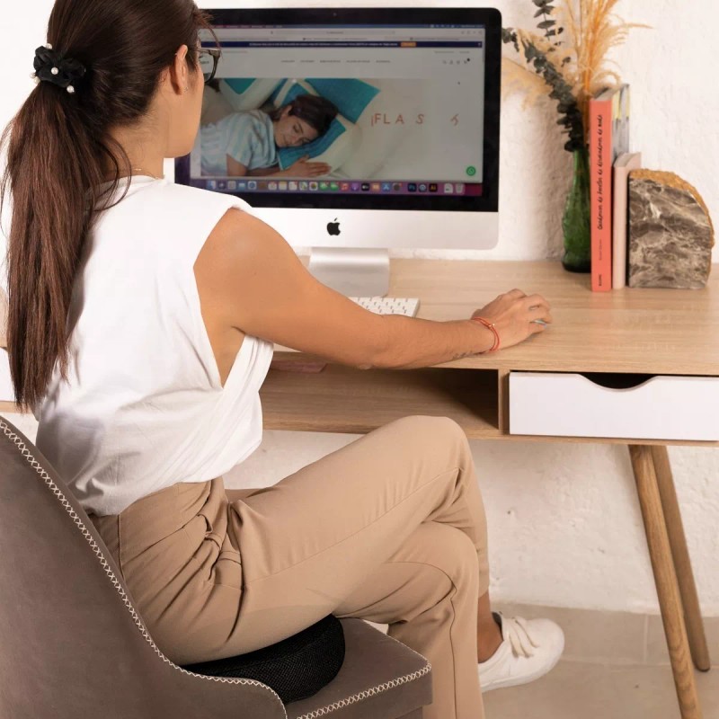 Neblus Asiento Y Respaldo Para Silla Para Lumbar Coxis Funda