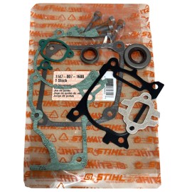 For STIHL Genuine OEM Stihl 1147 007 1600 Gasket Kit Crankshaft Seals MS500i MS-500i