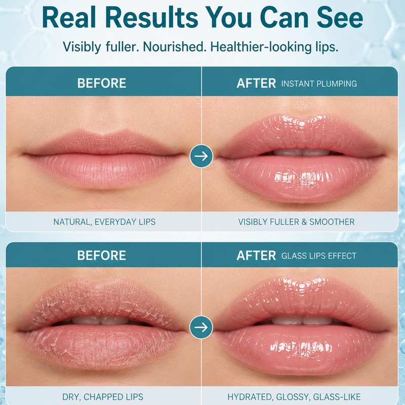 BP Spicule Lip Plumper Gloss, Vitamin E Hydrating Plumping Shot