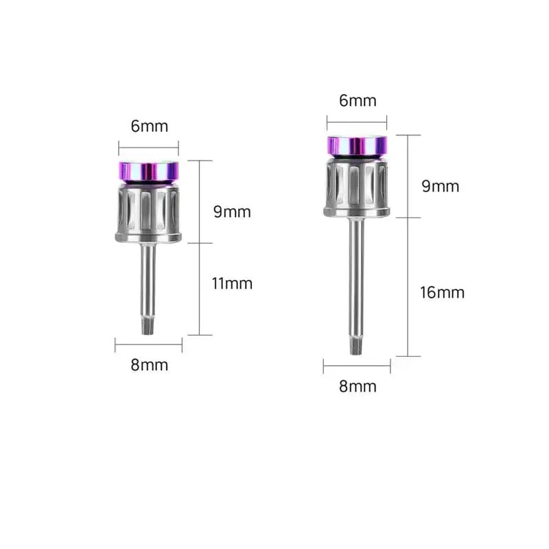 DenFactory US Stock Universal Implant Torque Wrench Ratchet Set, 16-Piece