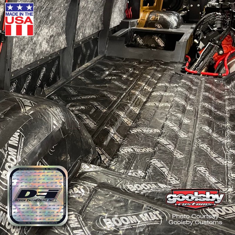 Design Engineering 050202 Boom Mat Sound Damping Material with Adhesive