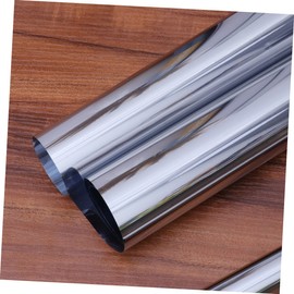 Cabilock Sun Block Glass Sticker Thermal Insulation Window Film for Home Office Silver Easy Installation Protects Privacy UV for Smooth Glass Surfaces