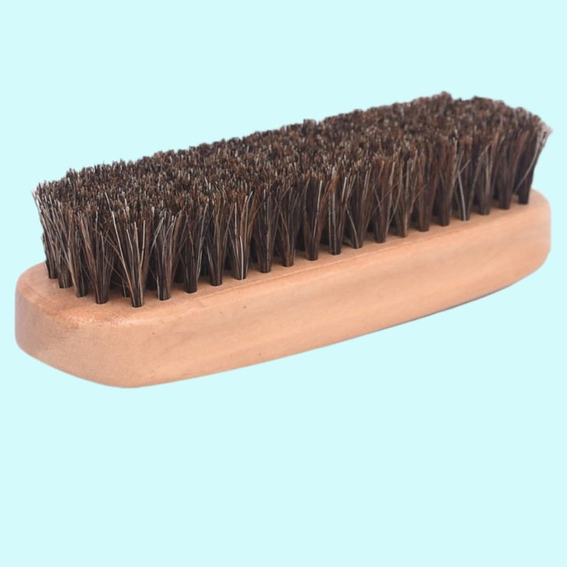 Cepillo para Zapatos de Crin de Caballo y Madera IMUSINICE