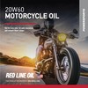 Red Line 12604 20W60 Synthetic Motorcycle Motor Oil - 1