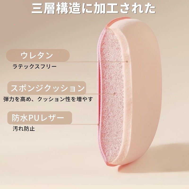 YOYOSOFT Cushion Foundation, Finger Puff Makeup, Disposable, Individually Wrapped, Foundation