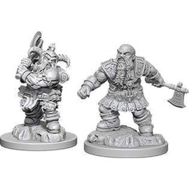 D&D Nolzur’s Marvelous Miniatures: Dwarf Female Fighter
