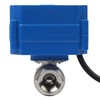 U.S. Solid 1/2" Motorized Ball Valve with US Plug 110VAC