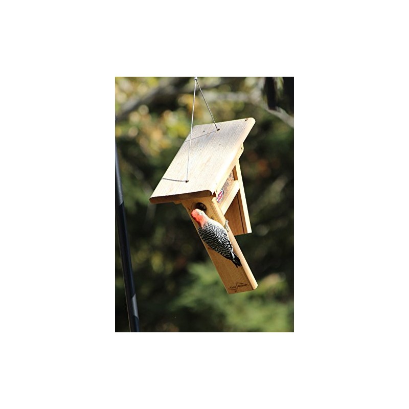 Kettle Moraine " The Clinger Cedar Woodpecker Feeder