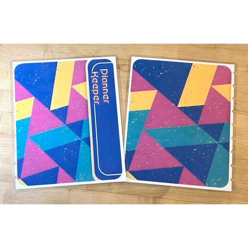 Handmade Planner Keeper Retro Trapper 80s Cover Set for use