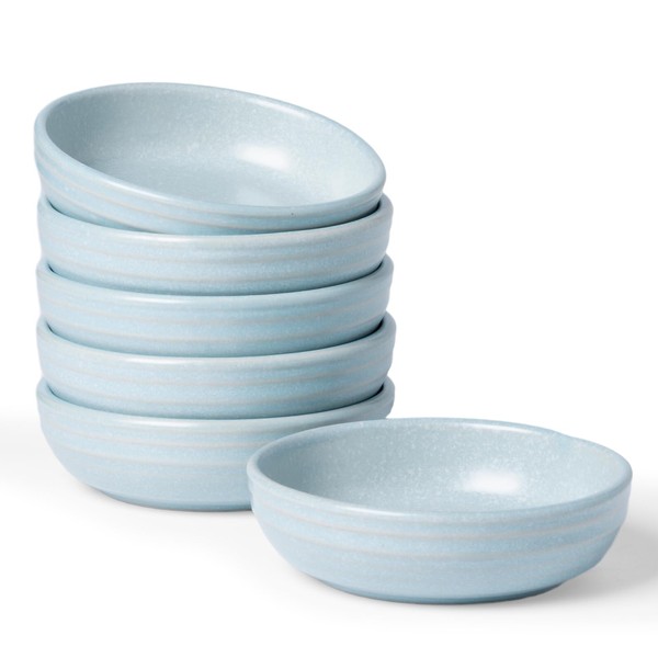 famiware Pluto Soy Sauce Dishes of 6, 3 oz Dipping