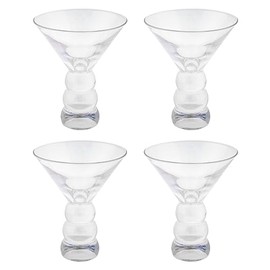 Karma Gifts, Lexi Martini Glass Clear Set Of Four