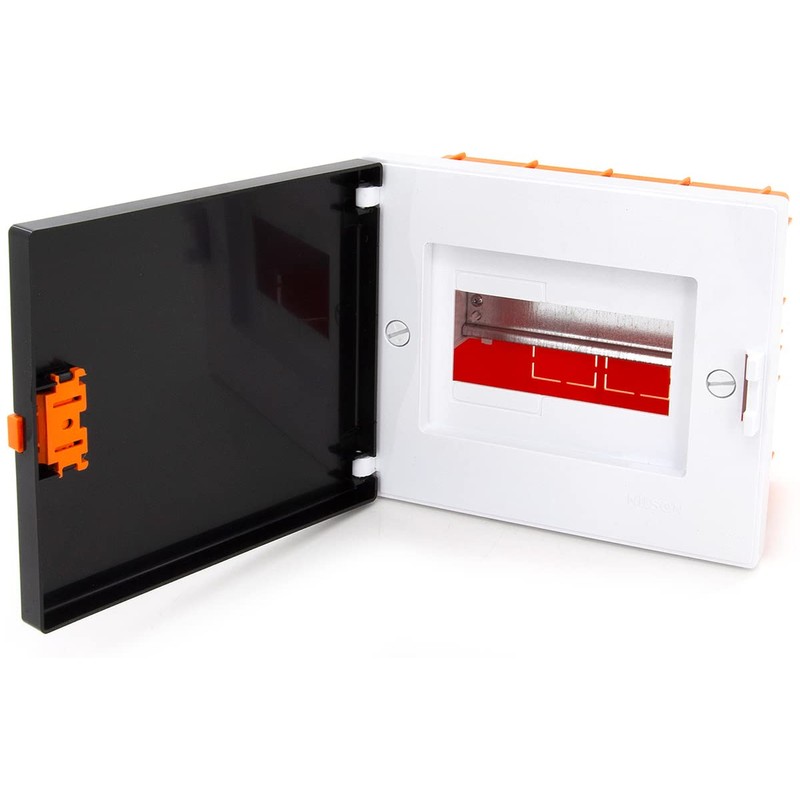 Fuse Box Distribution Box with Spirit Level Flush-Mounted Small Distributor