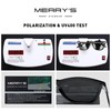 MERRY'S Unisex Polarized Sunglasses for Women Men Classic Retro Designer