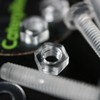 50x Transparent Clear M4 x 20mm Slotted Head Bolts, Nuts,