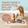 Soggy Doggy Slopmat - Beige/Red Bone - 18” x 24″
