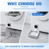 3PCS Washing Machine Drain Tray, Leak Proof Non-Slip Drainage Tray