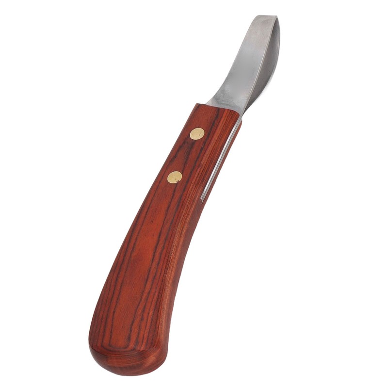 Hoof Trimmer Shears Stainless Steel Blade Rubber Wood Handle Multipurpose