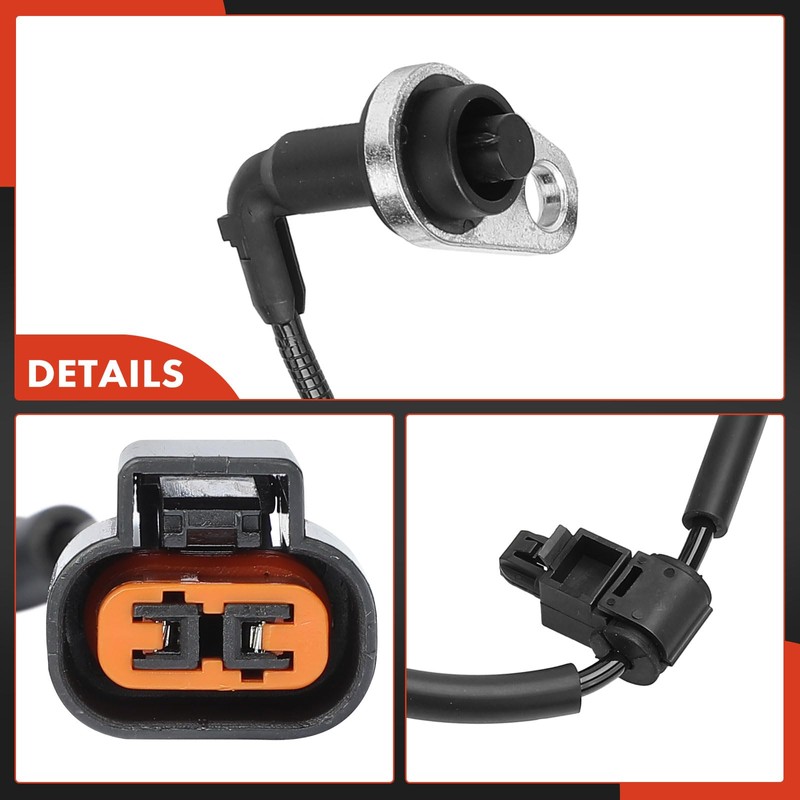 A-Premium ABS Wheel Speed Sensor Compatible with Mitsubishi Models -