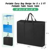 Loenel Folding Ping Pong Table Storage Bag, Portable Carry Bag