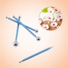 Yosoo 4pcs Modellierwerkzeug-Ball Edelstahl Dekoration Guss-Kuchen Ton Modellierung Kit