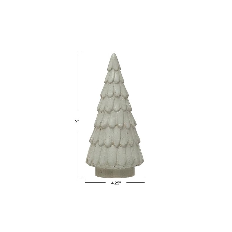 Creative Co-Op Figures and Figurines, Stoneware, Gray