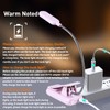 VAVOFO Rechargeable Book Light, Blue Light Blocking, Amber 1600K Clip