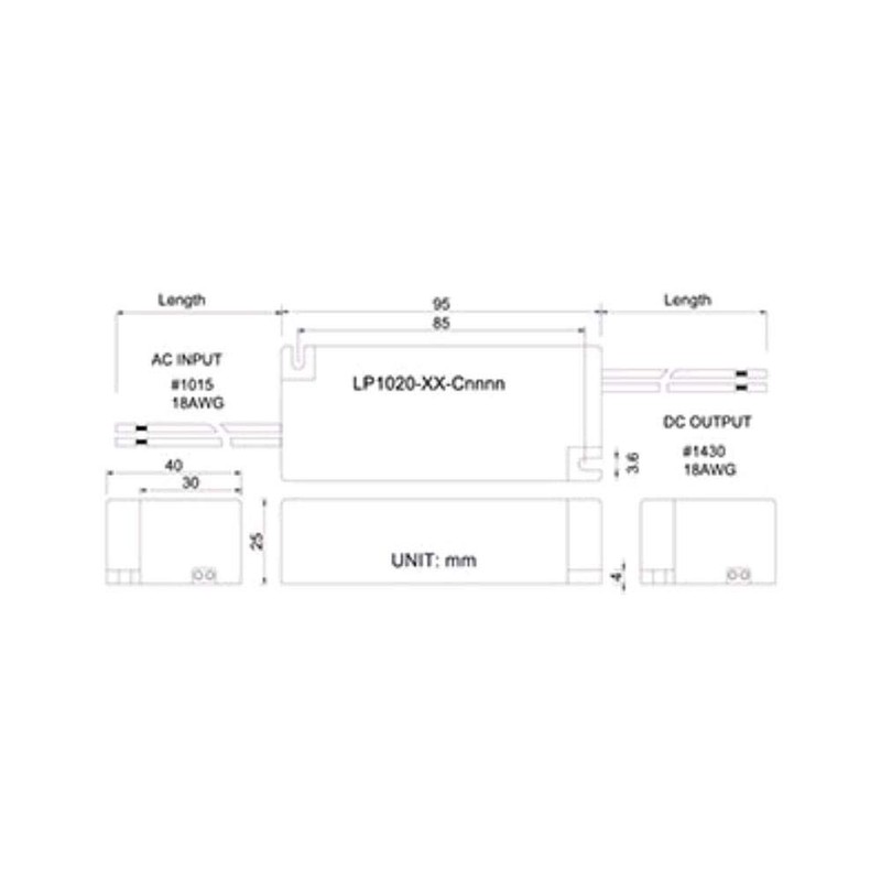 High Perfection Tech Class 2 LP1020 Series - LED Driver