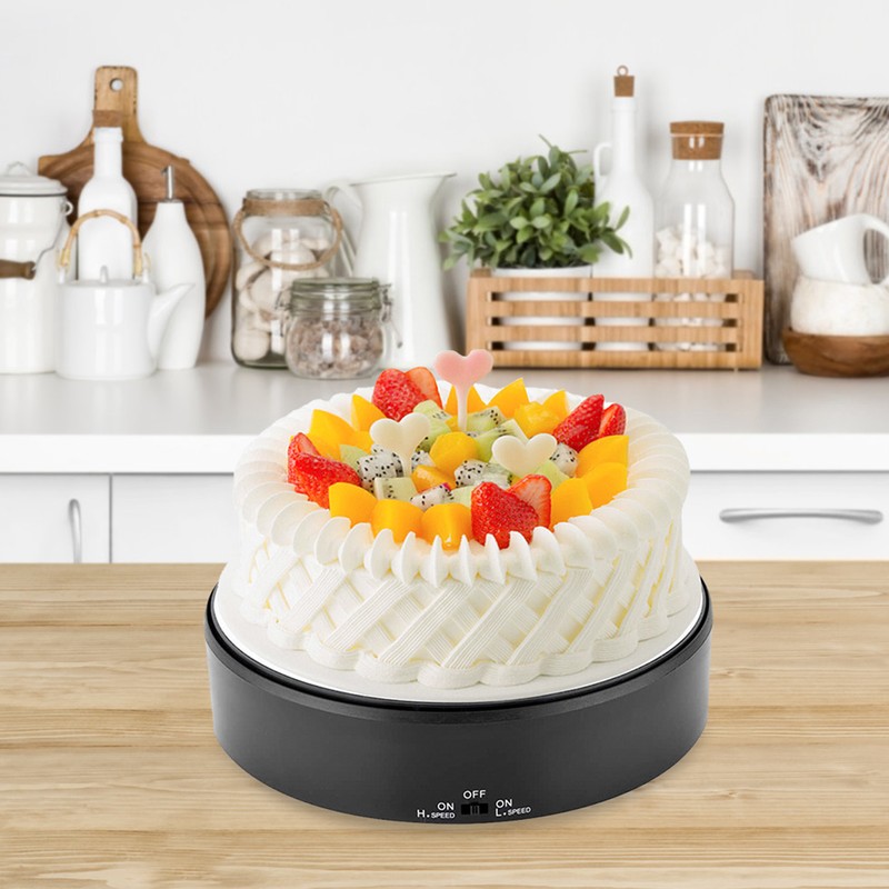 Mirror Surface 360° Rotary Display Stand Adjustable Rotating Speed Turntable