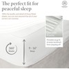 OEKO TEX Certified Cotton Full Size Sheet Set - 4-Piece,
