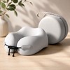 Memory Foam Travel Neck Pillow for Airplane & Daily Rest