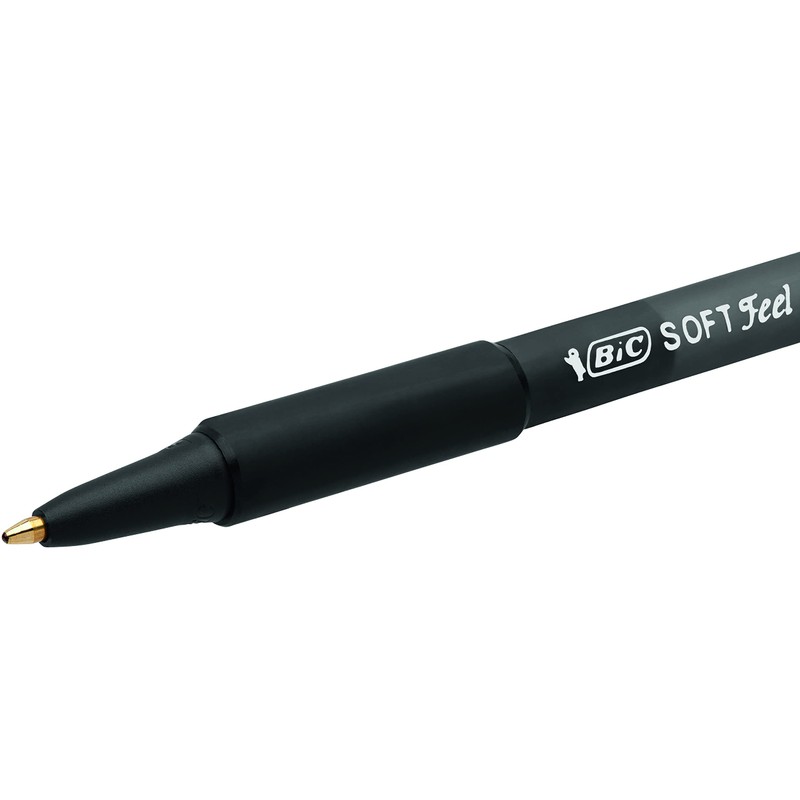 Bic Soft Feel Click Grip Ballpoint Pen - 1.0mm Tip